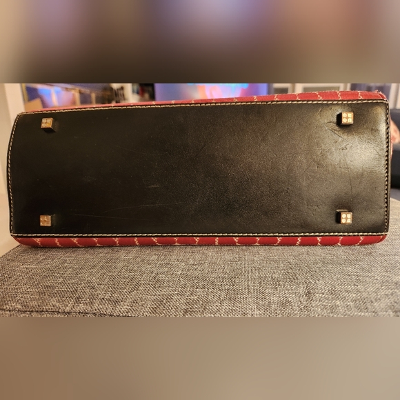 Vintage Kate Spade Classic Dot Noel Pink Shoulderbag Tote Purse - Picture 9 of 16